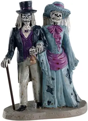 Lemax spectral couple halloween figuur Spooky Town 2020 - afbeelding 1