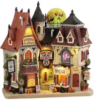 Lemax spooky days ahead verlichte facade Spooky Town 2025 - afbeelding 1