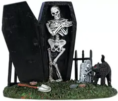 Lemax spooky graveyard halloween figuur Spooky Town 2006 - afbeelding 1