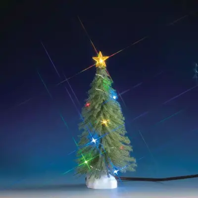 Lemax spruce tree multi light verlichte boom 2017 - afbeelding 1