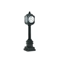 Lemax street clock kerstdorp accessoire 2007 - afbeelding 1