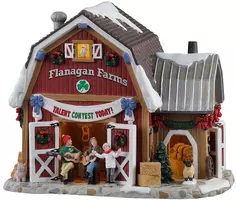 Lemax talent contest at flanagan's barn verlicht kersthuisje Harvest Crossing 2021 kopen?