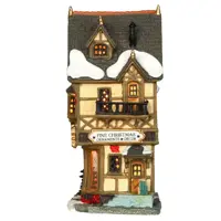 Lemax tannenbaum christmas shoppe verlicht kersthuisje Caddington Village 2003 - afbeelding 2