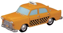 Lemax taxi cab kerstdorp accessoire 2008 - afbeelding 1