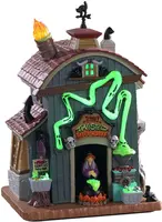 Lemax terribly twisted huisje Spooky Town 2020 - afbeelding 1