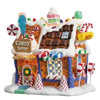 Lemax the candy shop verlicht kersthuisje Sugar 'N' Spice 2017 - afbeelding 1