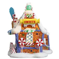 Lemax the candy shop verlicht kersthuisje Sugar 'N' Spice 2017 - afbeelding 2
