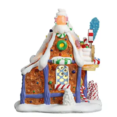 Lemax the candy shop verlicht kersthuisje Sugar 'N' Spice 2017 - afbeelding 3