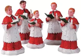 Lemax the choir s/5 kerstdorp figuur type 4 2005 - afbeelding 1