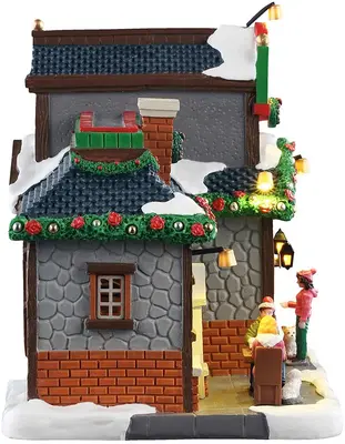 Lemax the christmas cafe verlicht kersthuisje Caddington Village 2025 - afbeelding 3