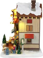 Lemax the cocoa shanty verlicht kersthuisje Harvest Crossing 2026 - afbeelding 3