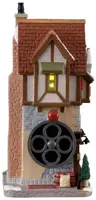 Lemax the coffee bean grinder verlicht kersthuisje Caddington Village 2021 - afbeelding 2