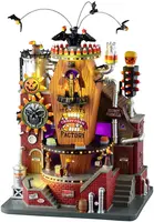 Lemax the count's candy corn factory bewegend huisje Spooky Town 2026 kopen?