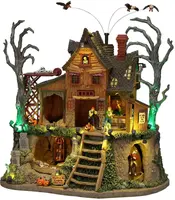Lemax the cursed cabin bewegend huisje Spooky Town 2026 kopen?