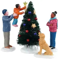 Lemax the final touch, s/4 kerstdorp figuur type 4 2021 - afbeelding 1