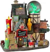 Lemax the foreboding abode verlicht huisje Spooky Town 2023 - afbeelding 1