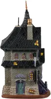 Lemax the future looks dark verlicht huisje Spooky Town 2023 - afbeelding 2