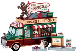 Lemax the gingerbread man s/3 kerstdorp tafereel 2017 - afbeelding 1