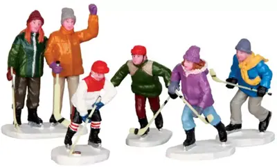 Lemax the home team s/5 kerstdorp figuur type 6 Vail Village 2014 - afbeelding 1
