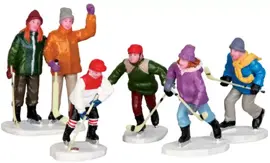 Lemax the home team s/5 kerstdorp figuur type 6 Vail Village 2014 - afbeelding 1