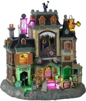 Lemax the horrid haunted hotel bewegend huisje Spooky Town 2022 - afbeelding 1