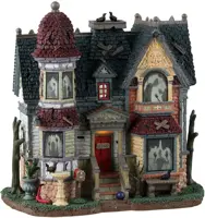 Lemax the house of shadows verlicht huisje Spooky Town 2023 - afbeelding 1