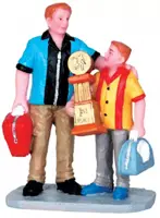 Lemax the kingpin kerstdorp figuur type 2 Jukebox Junction 2014 - afbeelding 1