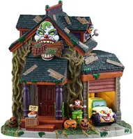 Lemax the laff shak verlicht huisje Spooky Town 2025 - afbeelding 1