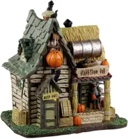 Lemax the last straw: house of the scarecrow verlicht huisje Spooky Town 2023 - afbeelding 1