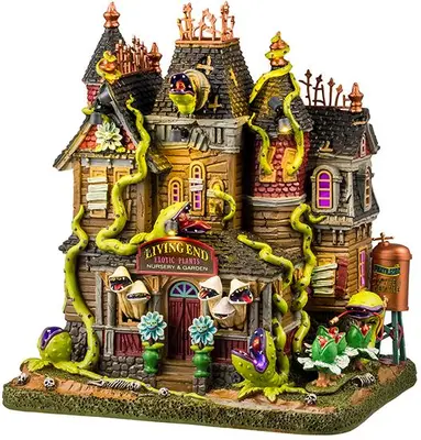 Lemax the living end verlicht huisje Spooky Town 2025 - afbeelding 1