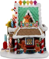 Lemax the lollipop shop verlicht kersthuisje Sugar 'N' Spice 2023 - afbeelding 3
