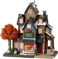 Lemax the merry maple leaf verlicht kersthuisje Harvest Crossing 2023 - afbeelding 1