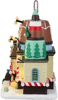Lemax the merry mint! sweet shop verlicht kersthuisje Sugar 'N' Spice 2025 - afbeelding 4