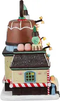Lemax the merry mint! sweet shop verlicht kersthuisje Sugar 'N' Spice 2025 - afbeelding 3