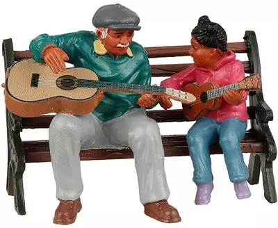 Lemax the music lesson kerstdorp figuur type 3 2022