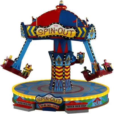 Lemax the spin out bewegende attractie Carnival 2024 - afbeelding 1