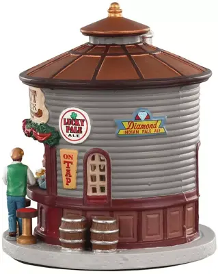 Lemax the stout shack verlicht kerstdorp tafereel 2020 - afbeelding 3