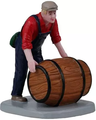 Lemax the wine barrel kerstdorp figuur type 2 2022 - afbeelding 1