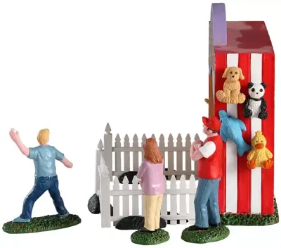 Lemax tin can alley s/7 kerstdorp tafereel Carnival 2020 - afbeelding 3