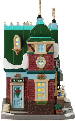 Lemax tiny tim's toffee makers verlicht kersthuisje Caddington Village 2025 - afbeelding 3