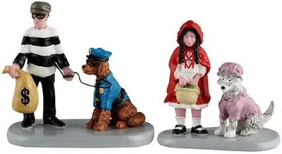 Lemax trick-or-treat companions halloween figuur Spooky Town 2025 - afbeelding 1