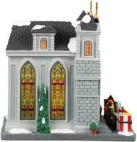 Lemax trinity church of caddington verlichte kerk Caddington Village 2022 - afbeelding 2