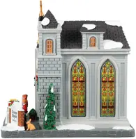 Lemax trinity church of caddington verlichte kerk Caddington Village 2022 - afbeelding 3