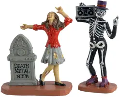 Lemax undead groove, set of 2 halloween figuur Spooky Town 2021 - afbeelding 1