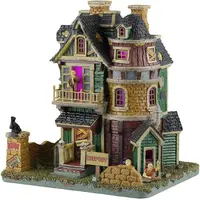 Lemax undead manor verlicht huisje Spooky Town 2026 - afbeelding 1