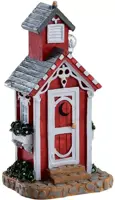 Lemax victorian outhouse kerstdorp accessoire Caddington Village 2017 - afbeelding 1