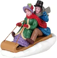 Lemax victorian toboggan ride kerstdorp figuur type 3 Caddington Village 2021 kopen?