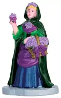 Lemax violet vendor kerstdorp figuur type 2 Caddington Village 2016 - afbeelding 1