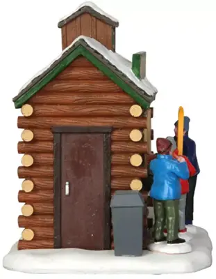 Lemax waffle hut kerstdorp tafereel Vail Village 2014 - afbeelding 2