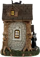 Lemax wanda's cottage verlicht tafereel Spooky Town 2023 - afbeelding 2
